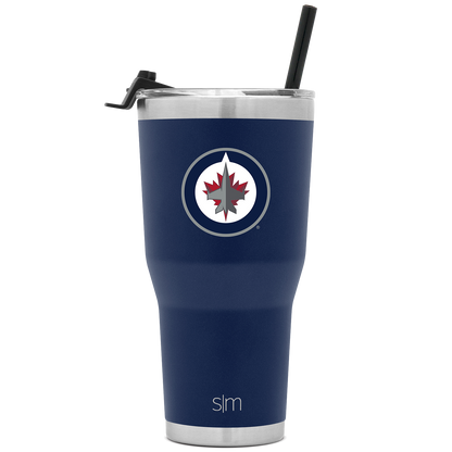 NHL® Cruiser Insulated Tumbler with Flip Lid and Straw - 30oz