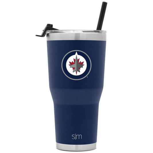NHL® Cruiser Insulated Tumbler with Flip Lid and Straw - 30oz