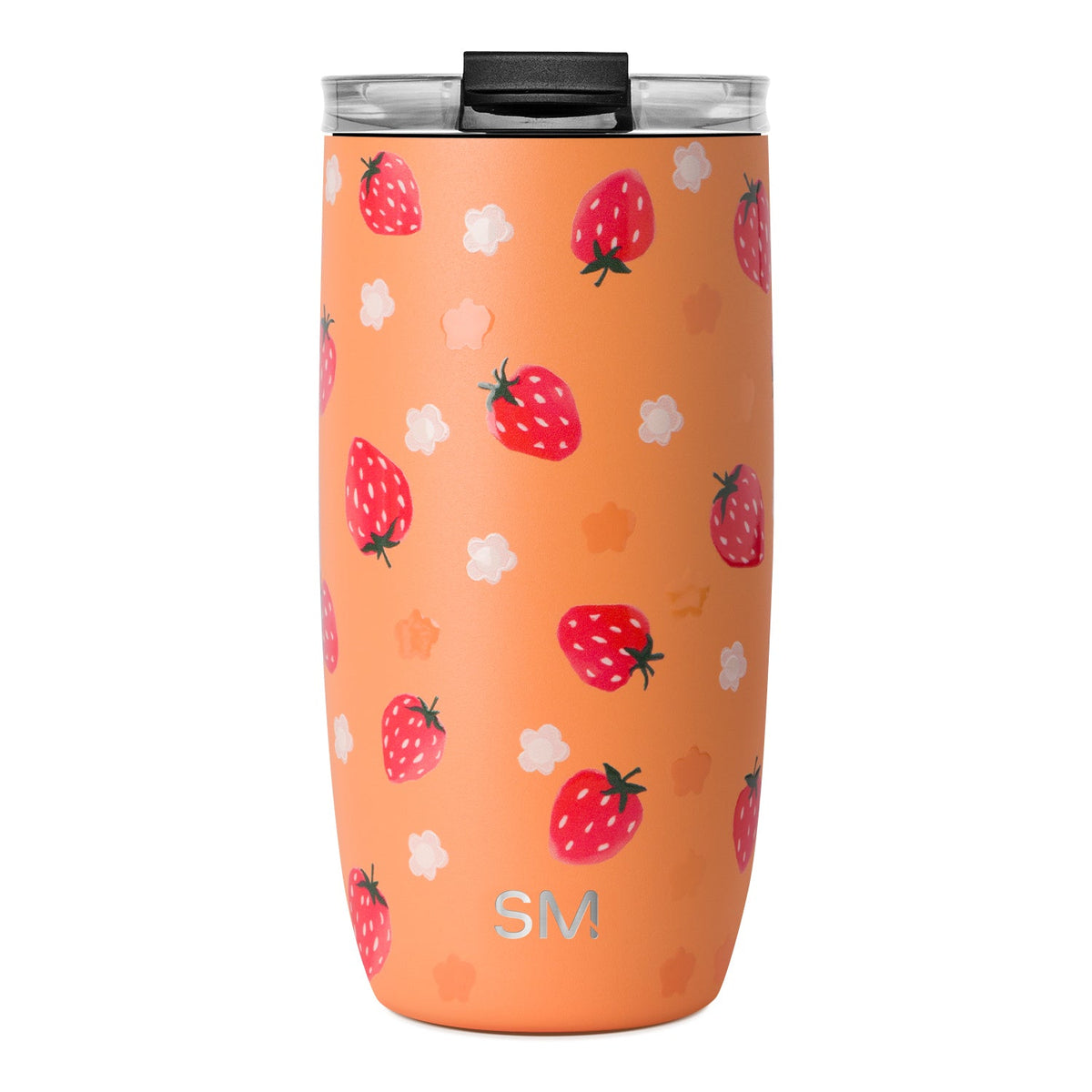 Voyager Tumbler with Clear Flip Lid & Straw