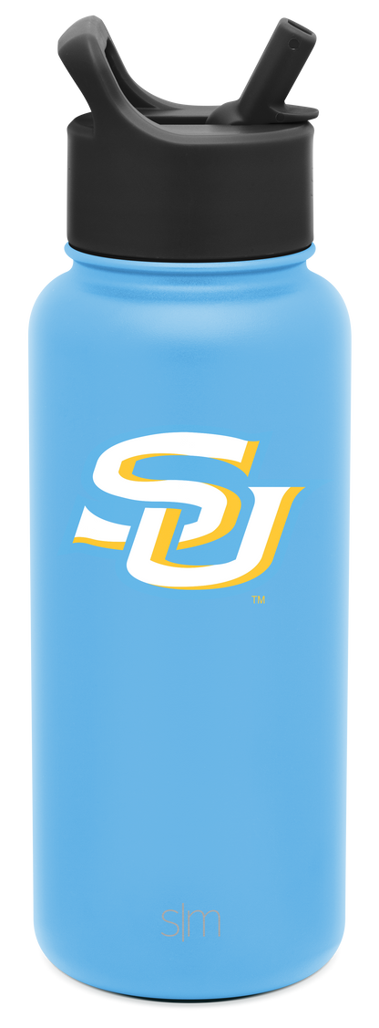 Collegiate Summit Water Bottle with Straw Lid