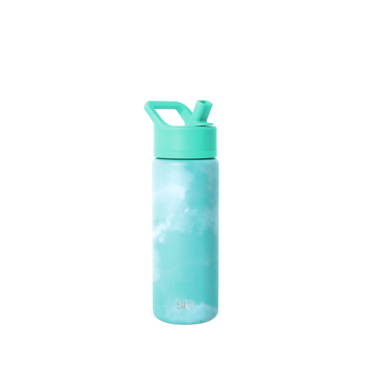 Summit Kids Water Bottle with Straw Lid