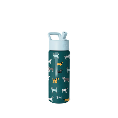 Summit Kids Water Bottle with Straw Lid