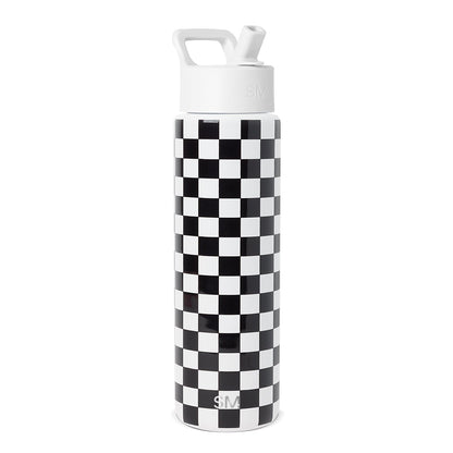 Summit Water Bottle with Straw Lid