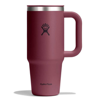 24 oz Travel Tumbler Mug - Burgundy