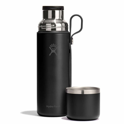 28 oz Hot Flask & Cup - Black