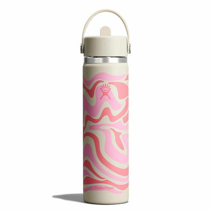 24 oz Wide Mouth with Flex Straw Cap - Callie Groove
