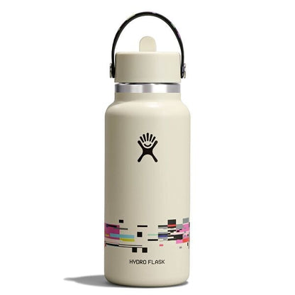 Glitch Collection - 32 oz Bottle with Flex Straw Cap