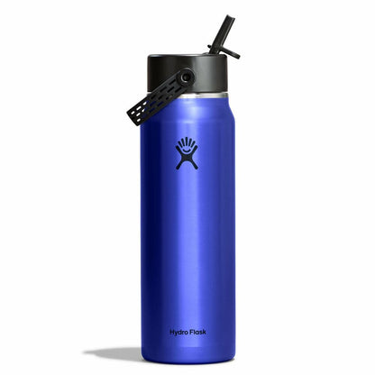 32 oz Lightweight Flex Straw Bottle - Sapphire Blue