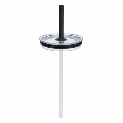 Large Press-In Straw Lid - Clear