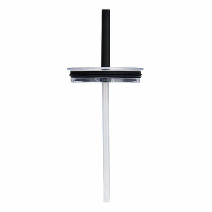 Large Press-In Straw Lid - Clear