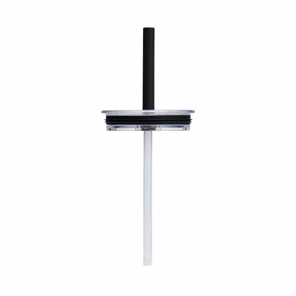 Medium Press-In Straw Lid - Clear