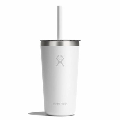 20 oz All Around™ Tumbler with Straw Lid - White