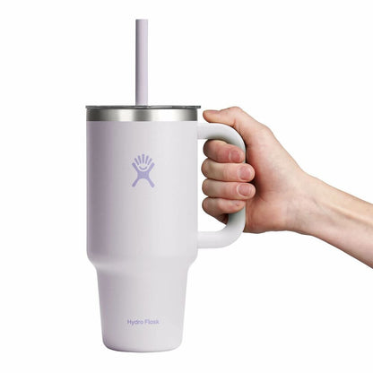 32 oz Travel Tumbler - Cloud Pink