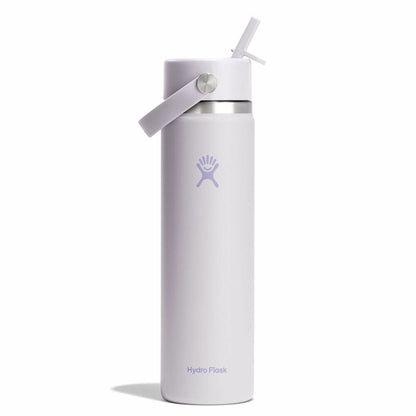 24 oz Wide Mouth with Flex Straw Cap - Cloud Pink