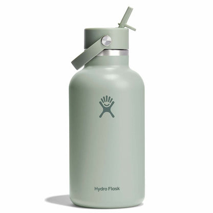 64 oz Wide Mouth with Flex Straw Cap - Tonal Agave