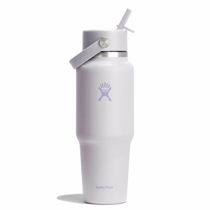32 oz Travel Bottle with Flex Straw Cap - Cloud Pink