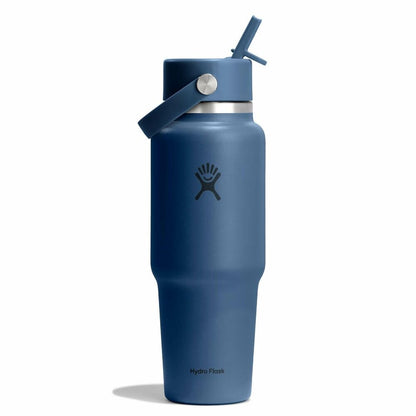 32 oz Travel Bottle with Flex Straw Cap - Harbor Blue
